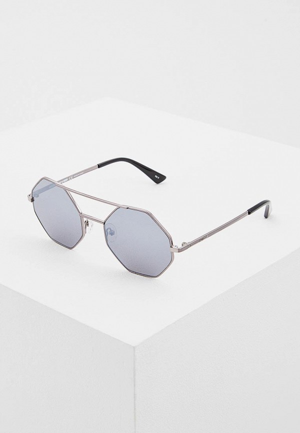 

Очки солнцезащитные McQ Alexander McQueen, Серебряный, McQ Alexander McQueen MC010DUCZLV2