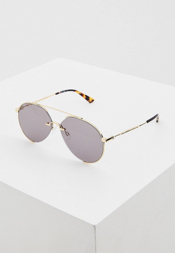 

Очки солнцезащитные McQ Alexander McQueen, Золотой, MQ0263S 003