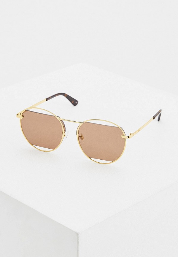 

Очки солнцезащитные McQ Alexander McQueen, Золотой, MQ0232SA 002