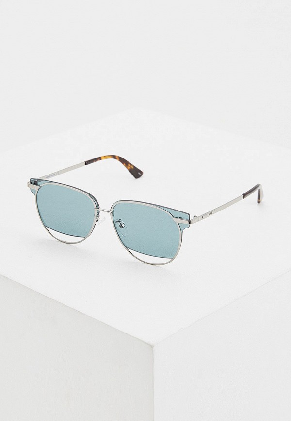 

Очки солнцезащитные McQ Alexander McQueen, Бирюзовый, MQ0233SA 004