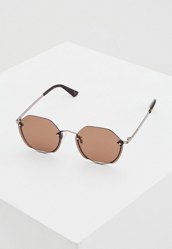 

Очки солнцезащитные McQ Alexander McQueen, Серебряный, MQ0256SA 003