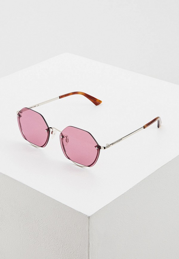 

Очки солнцезащитные McQ Alexander McQueen, Серебряный, MQ0256SA 004