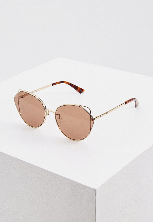 

Очки солнцезащитные McQ Alexander McQueen, Золотой, MQ0286SA