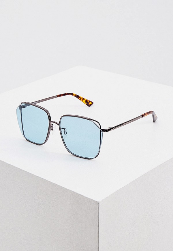 

Очки солнцезащитные McQ Alexander McQueen, Бирюзовый, MQ0287SA