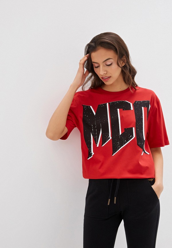 

Футболка McQ Alexander McQueen, Красный, McQ Alexander McQueen MC010EWDNCO2