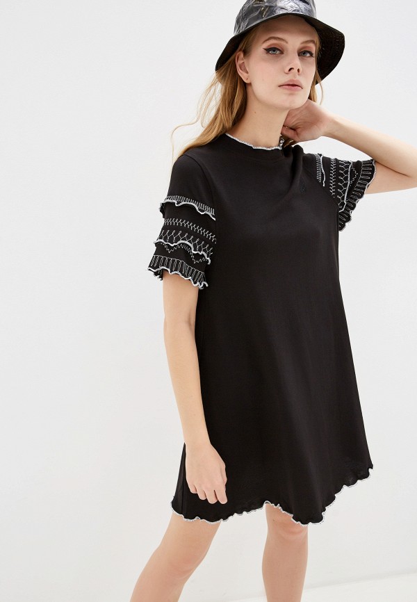 

Платье McQ Alexander McQueen, Черный, McQ Alexander McQueen MC010EWFNVV5