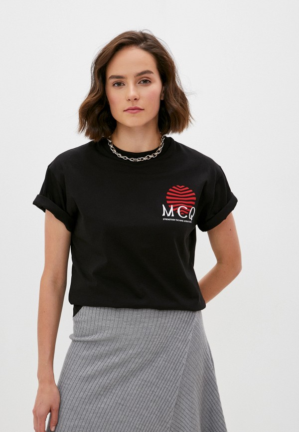 

Футболка McQ Alexander McQueen, Черный, McQ Alexander McQueen MC010EWICCE2