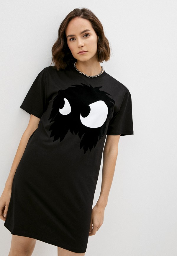 

Платье McQ Alexander McQueen, Черный, McQ Alexander McQueen MC010EWICCF7