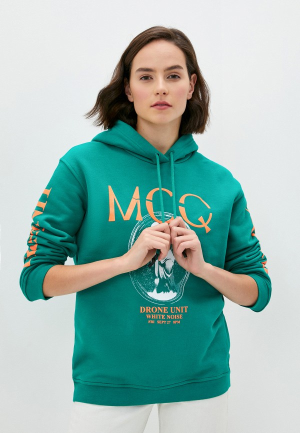 

Худи McQ Alexander McQueen, Зеленый, McQ Alexander McQueen MC010EWICCJ0