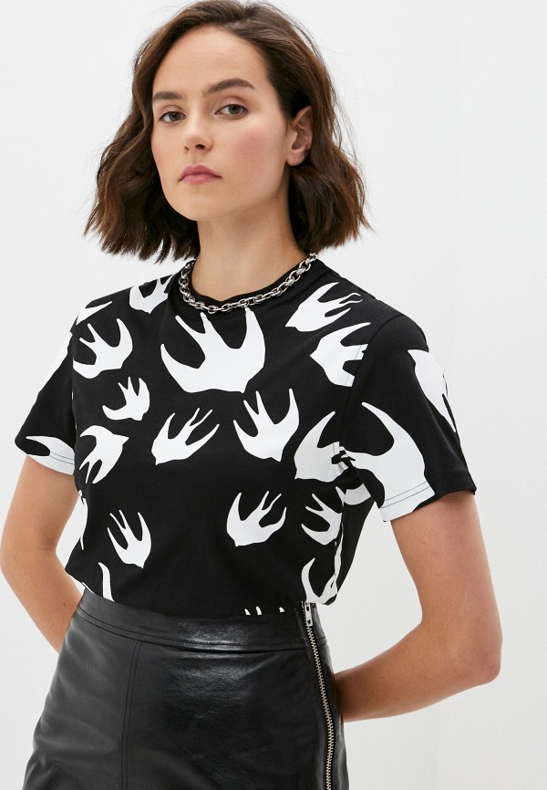 

Футболка McQ Alexander McQueen, Черный, McQ Alexander McQueen MC010EWJYAM8