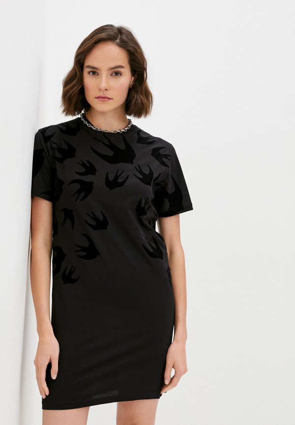 

Платье McQ Alexander McQueen, Черный, McQ Alexander McQueen MC010EWJYAN3