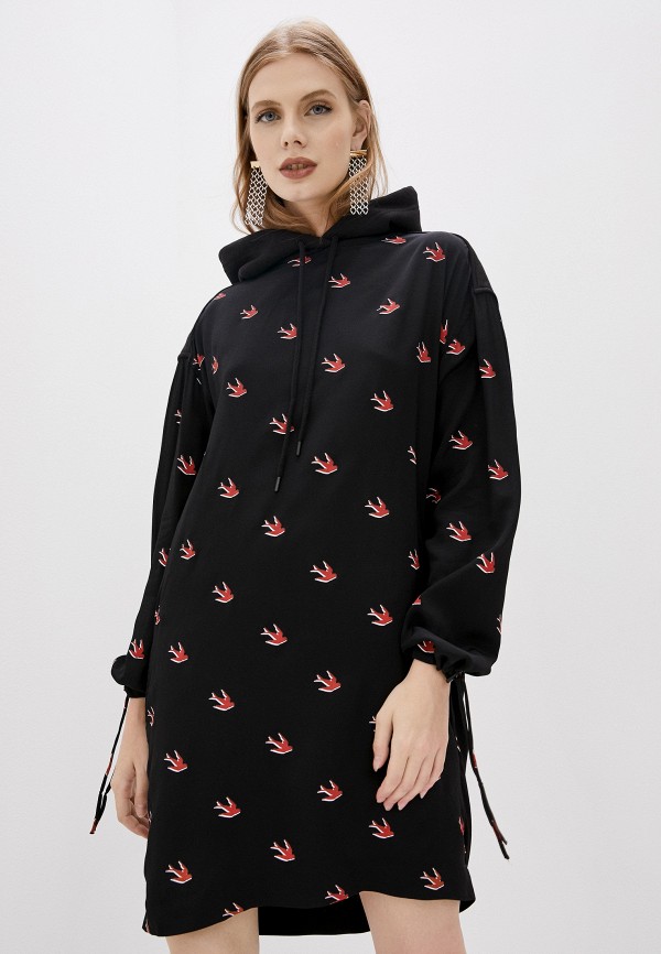 

Платье McQ Alexander McQueen, Черный, McQ Alexander McQueen MC010EWJYRU7