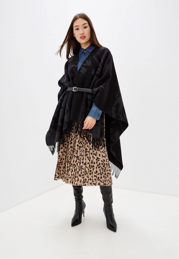 

Пончо McQ Alexander McQueen, Серый;черный, McQ Alexander McQueen MC010GWFNVR8