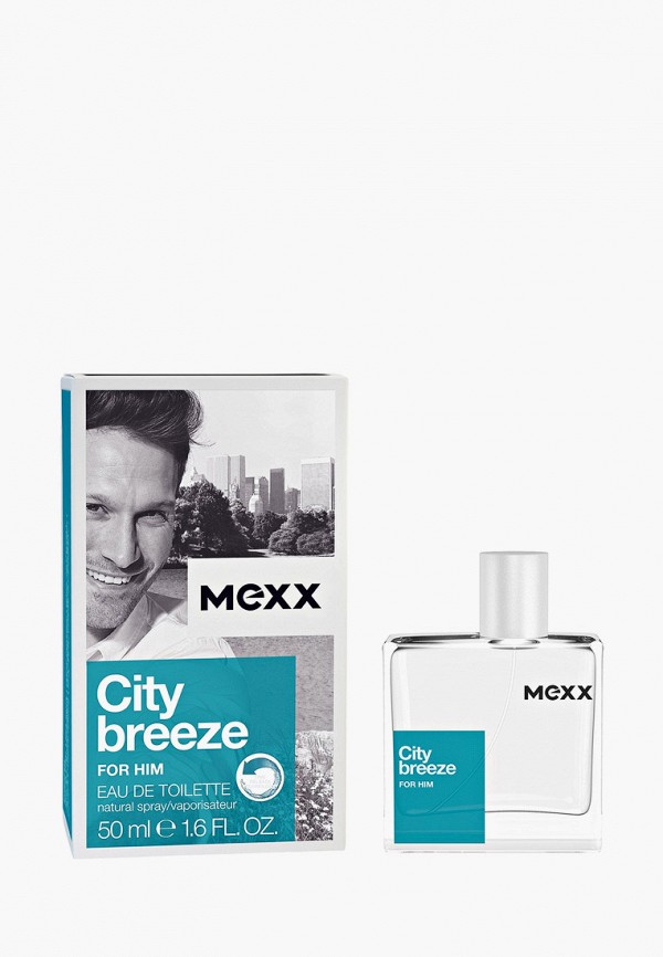 

Туалетная вода Mexx, Прозрачный, City Breeze Man, 50 мл