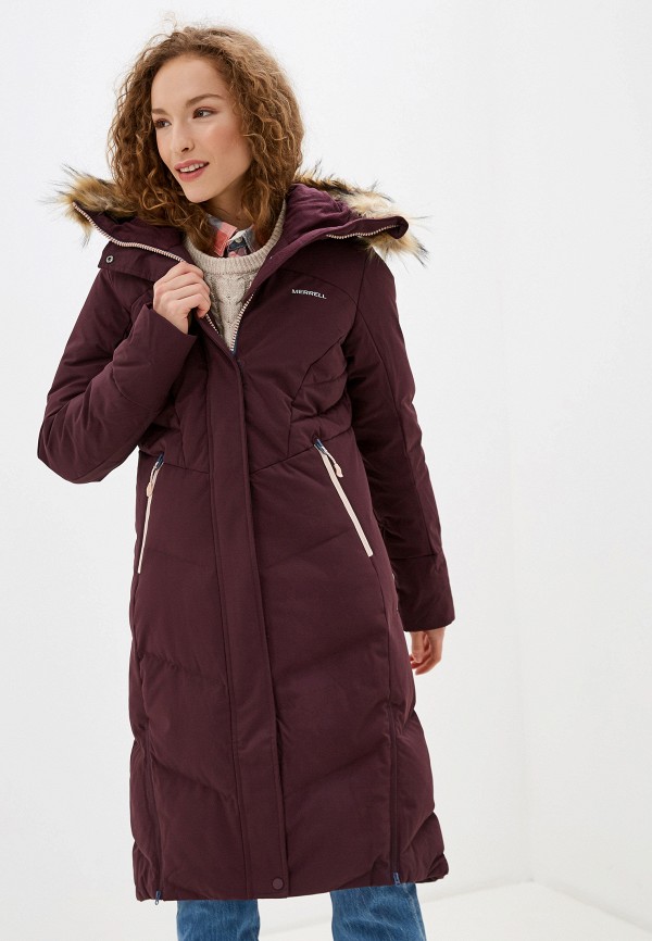 

Пуховик Merrell, Бордовый