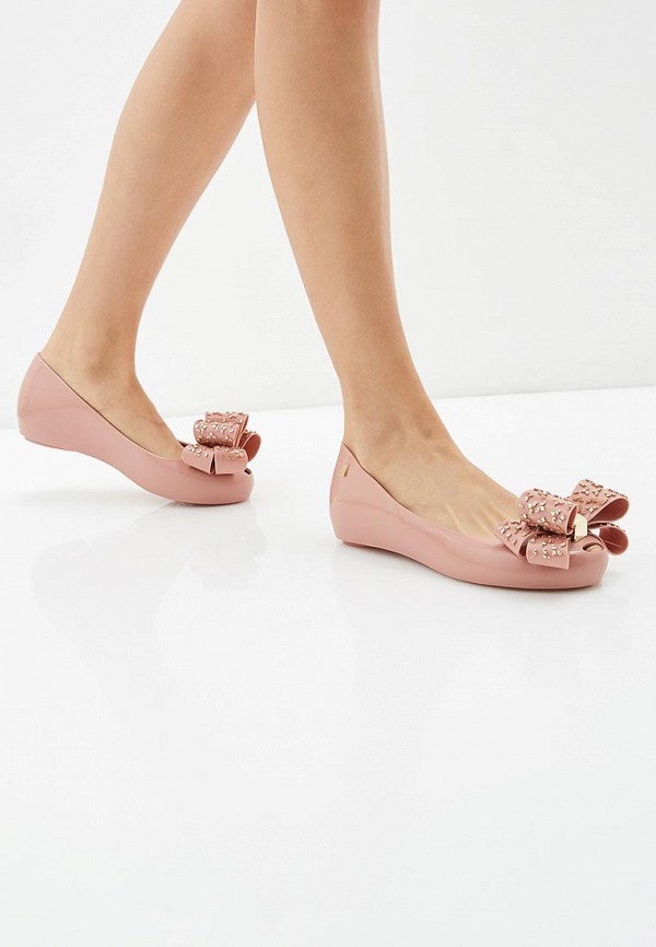 

Балетки Melissa; Melissa ME485AWDQVD4, Розовый
