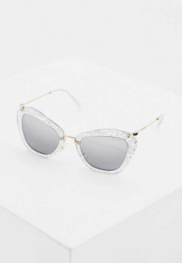 

Очки солнцезащитные Miu Miu, Серебряный, 0MU 10NS 1481B0