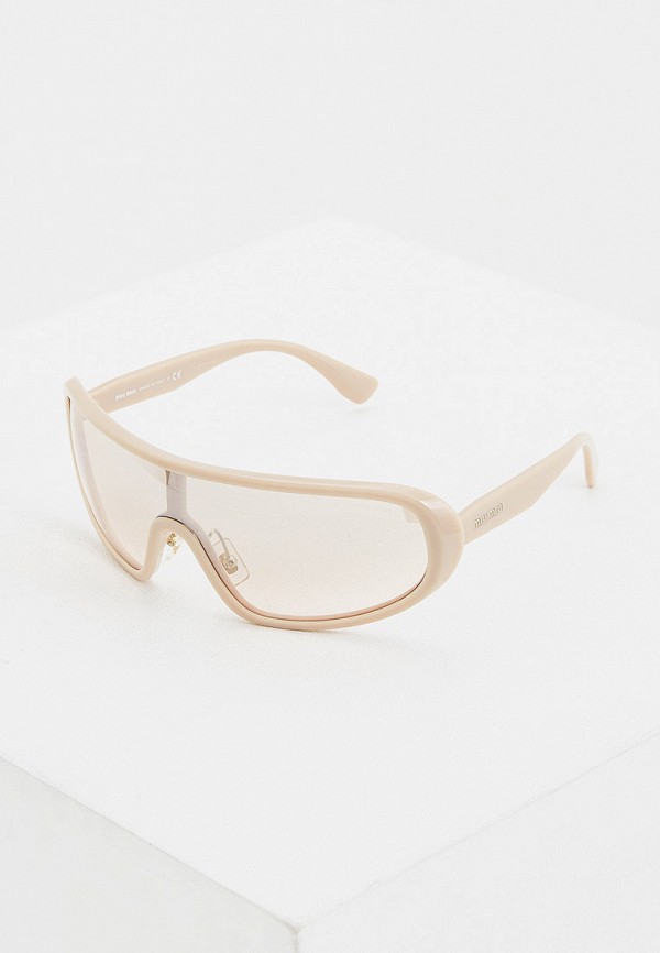 

Очки солнцезащитные Miu Miu, Бежевый, 0MU 06VS 158204