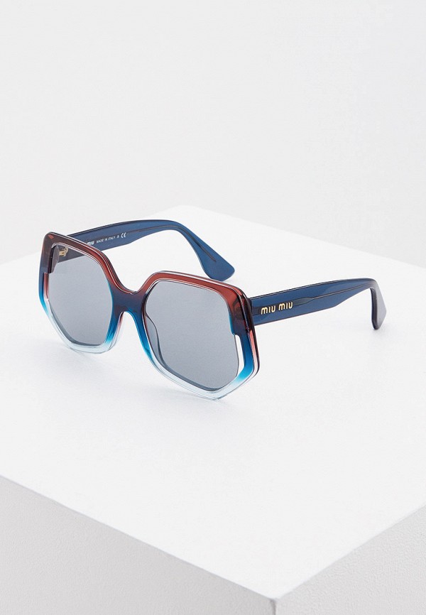 

Очки солнцезащитные Miu Miu, Синий, MU 07VS 03D3C2