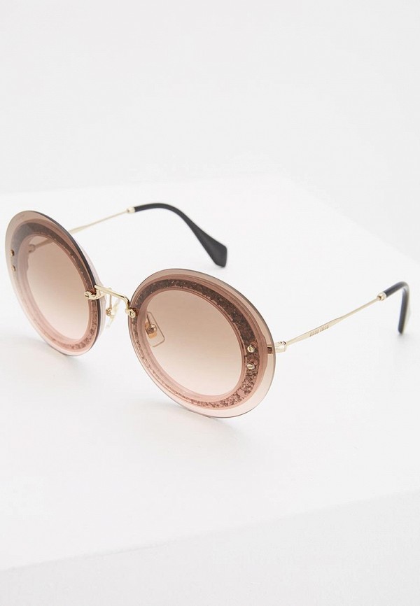 

Очки солнцезащитные Miu Miu, Коричневый, MU 10RS UEU1E2