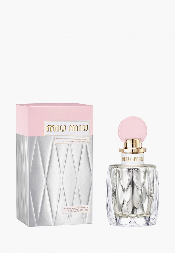 

Парфюмерная вода Miu Miu, Прозрачный, Fleur D`Argent Absolue, 100 мл