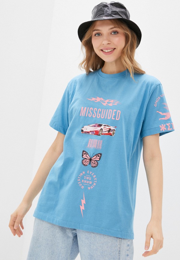 

Футболка Missguided, Голубой