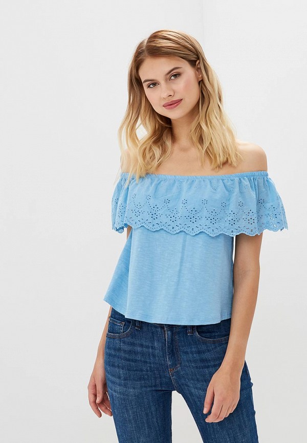 

Блуза Miss Selfridge; Miss Selfridge MI035EWBVIM3, Синий