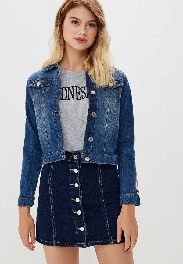 

Куртка джинсовая Miss Selfridge, Miss Selfridge MI035EWBVIO5, Синий