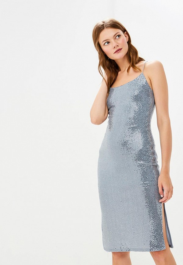 

Платье Miss Selfridge, Miss Selfridge MI035EWCBJI9, Серебряный