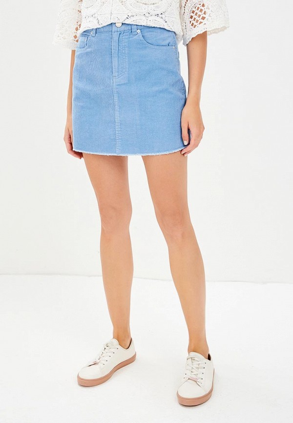 

Юбка Miss Selfridge, Miss Selfridge MI035EWCBJJ4, Голубой