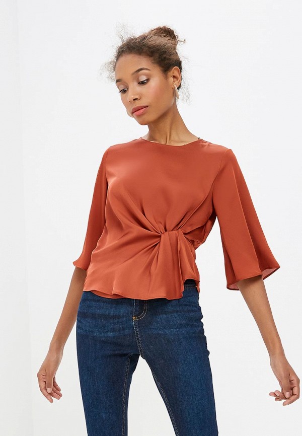 

Блуза Miss Selfridge, Коричневый