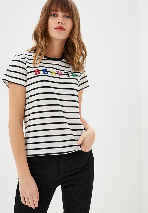 

Футболка Miss Selfridge, Miss Selfridge MI035EWDAXE3, Белый