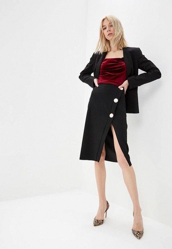 

Топ Miss Selfridge; Miss Selfridge MI035EWDIOY5, Бордовый