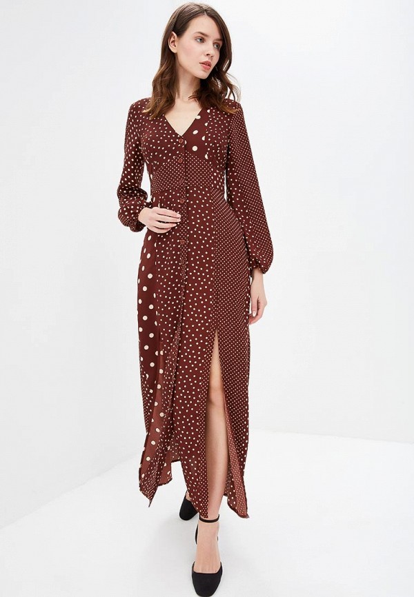 

Платье Miss Selfridge, Miss Selfridge MI035EWDIPB0, Коричневый