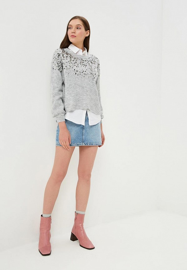 

Джемпер Miss Selfridge, Серый, Miss Selfridge MI035EWDMMI6