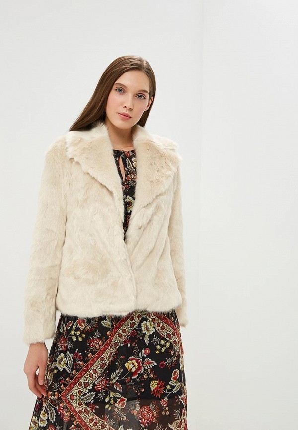 

Шуба Miss Selfridge, Бежевый