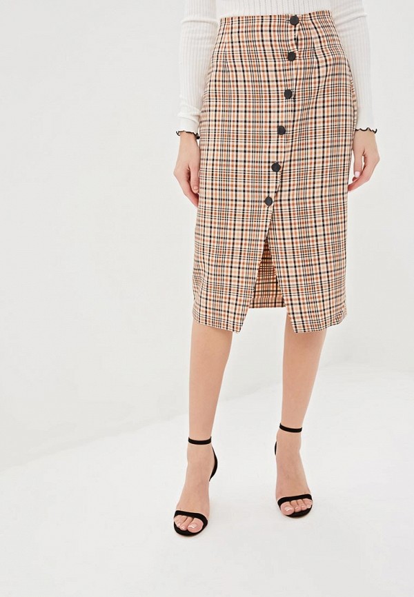 

Юбка Miss Selfridge, Miss Selfridge MI035EWECFH5, Коричневый