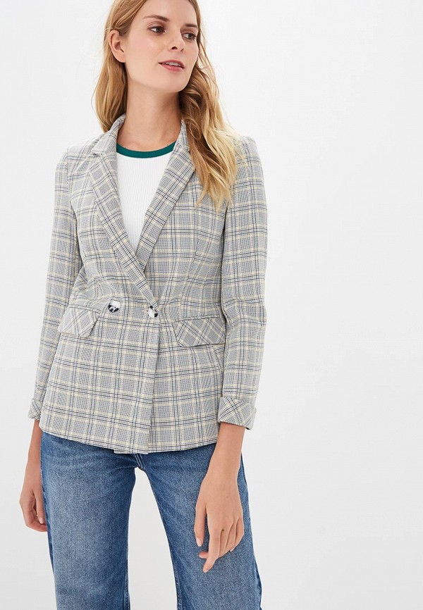 

Пиджак Miss Selfridge, Miss Selfridge MI035EWECFH7, Серый