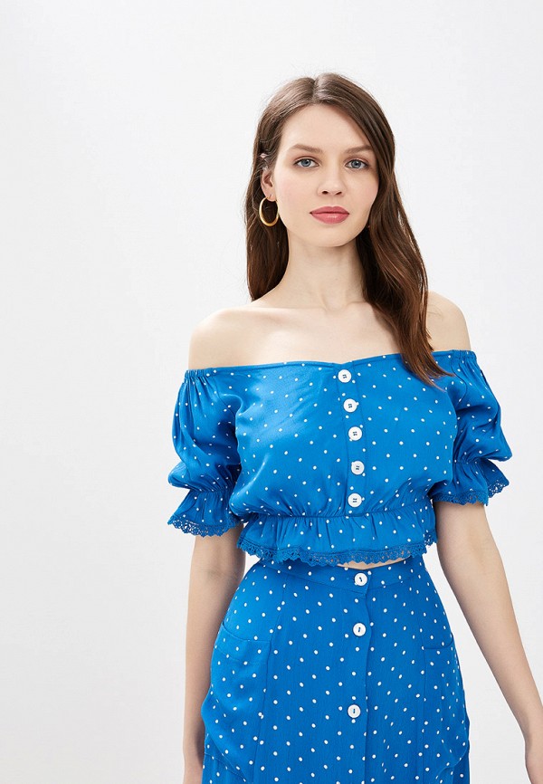

Блуза Miss Selfridge, Синий