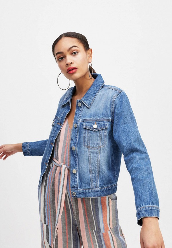 

Куртка джинсовая Miss Selfridge, Синий, Miss Selfridge MI035EWERZP1