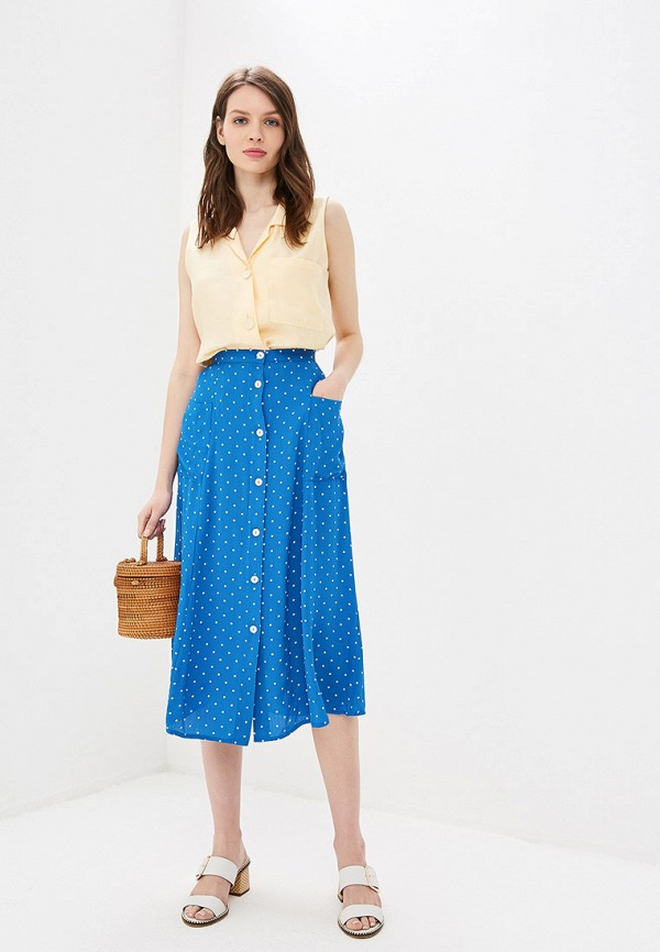 

Юбка Miss Selfridge, Синий, Miss Selfridge MI035EWESVD0