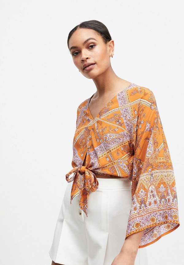 

Блуза Miss Selfridge, Miss Selfridge MI035EWFGOL4, Оранжевый
