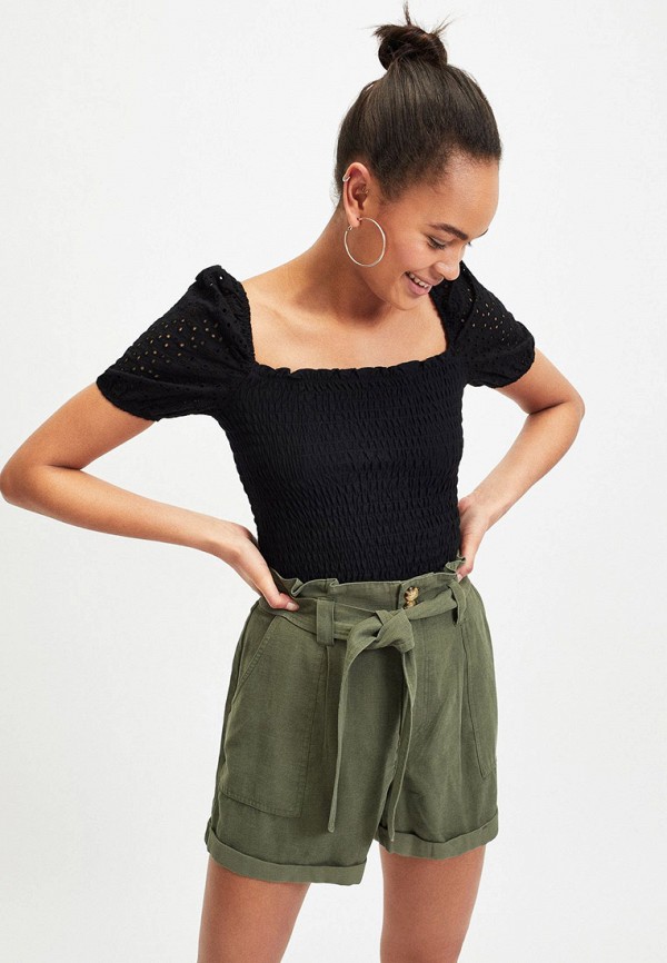 

Блуза Miss Selfridge, Черный, Miss Selfridge MI035EWFHVD2