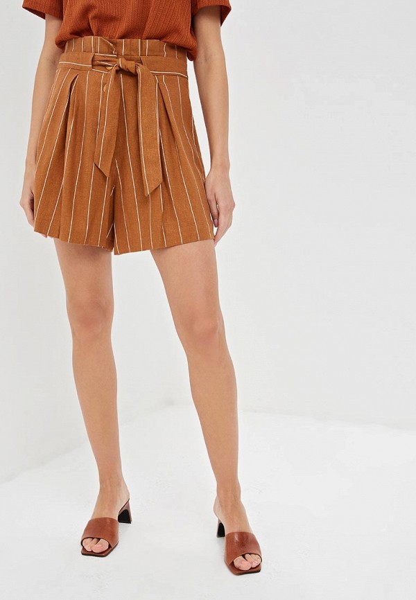 

Шорты Miss Selfridge, Коричневый, Miss Selfridge MI035EWFHVD8