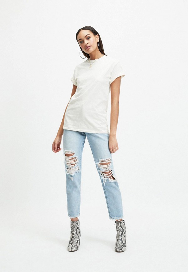 

Футболка Miss Selfridge, Miss Selfridge MI035EWFHVF2, Белый