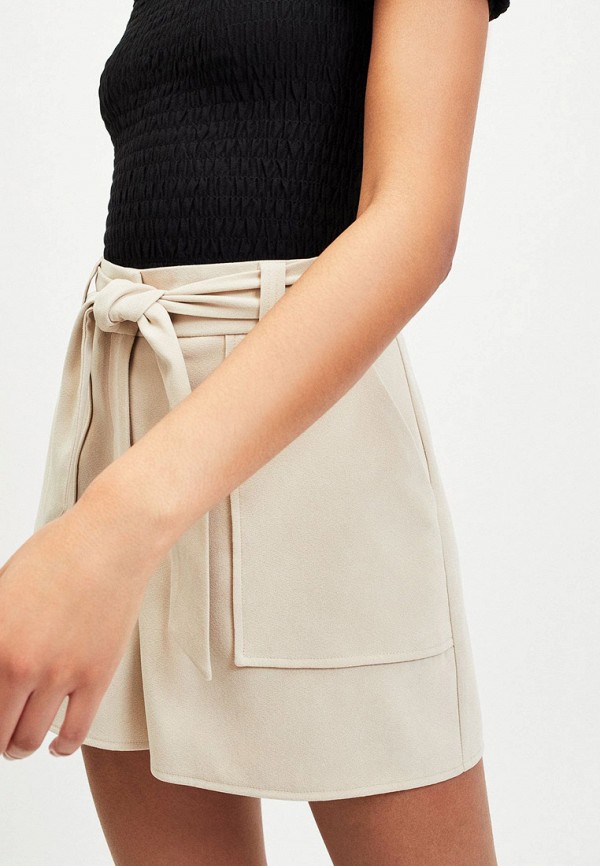 

Шорты Miss Selfridge, Бежевый, Miss Selfridge MI035EWFWNH1