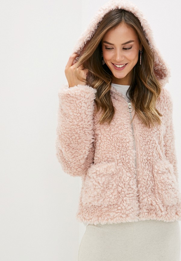 

Шуба Miss Selfridge, Розовый, Miss Selfridge MI035EWGSXA9