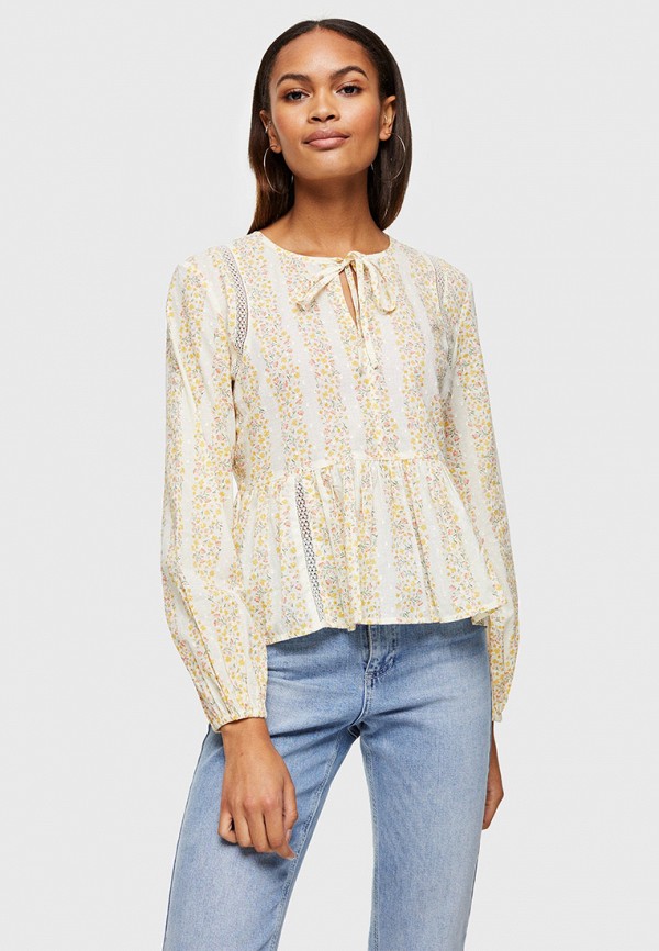 

Блуза Miss Selfridge, Бежевый, Miss Selfridge MI035EWHHIT5