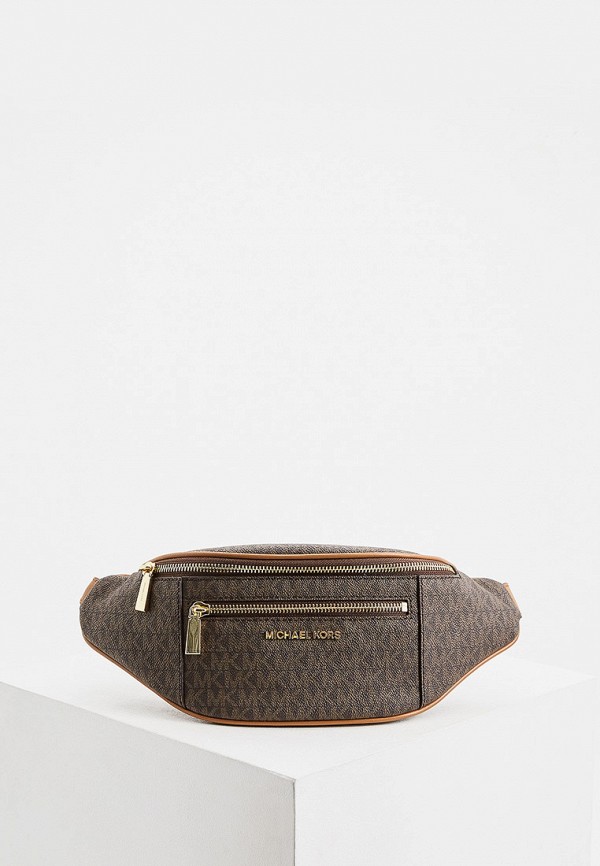 

Сумка поясная Michael Michael Kors, Коричневый, MOTT