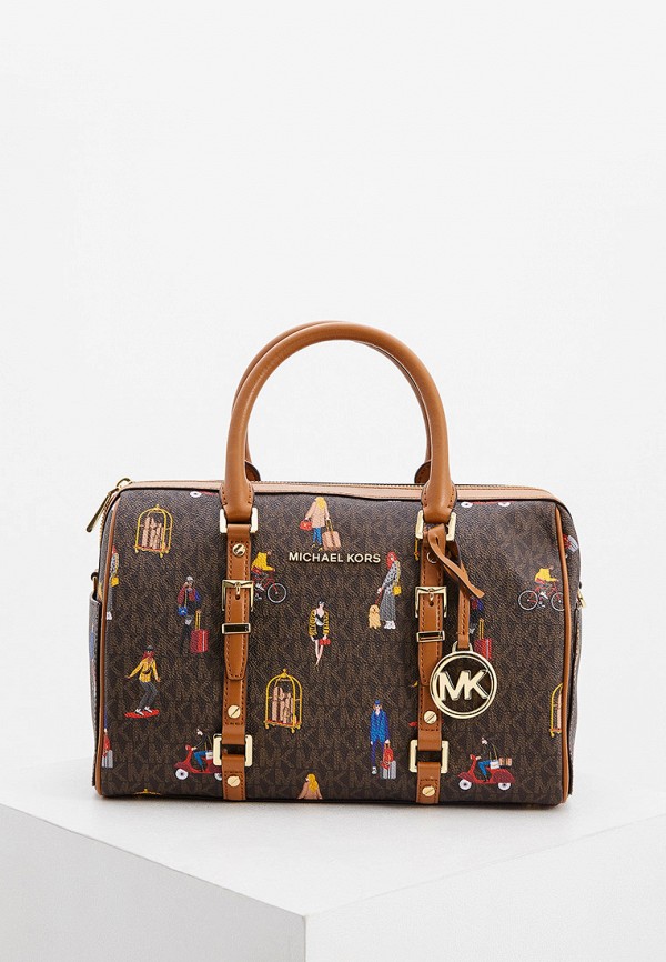 

Сумка Michael Michael Kors, Коричневый, BEDFORD TRAVEL